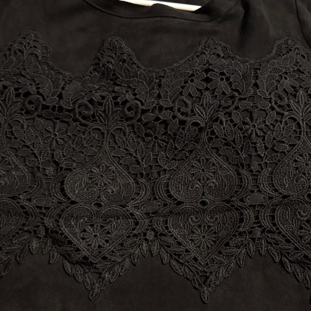 10/$35-𝐏𝐀𝐏𝐈𝐋𝐋𝐎𝐍 𝐁𝐋𝐀𝐍𝐂 𝐁𝐋𝐀𝐂𝐊 𝐄𝐌𝐁𝐑𝐎𝐈𝐃𝐄𝐑𝐘 𝐅𝐑𝐎𝐍𝐓 𝐃𝐄𝐒𝐈𝐆𝐍  𝐕𝐄𝐋𝐕𝐄𝐓𝐘 𝐅𝐄𝐄𝐋 𝐃𝐑𝐄𝐒𝐒 - Picture 4 of 4